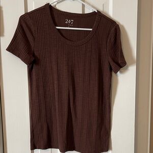 Maurices Brown Short Sleeve Tee